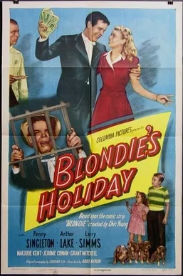 Blondie's Holiday poster