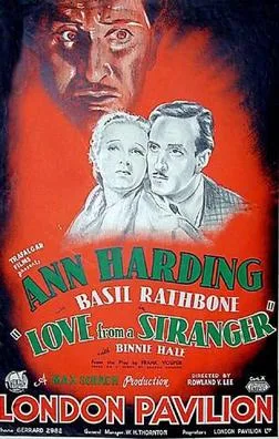 Love from a Stranger poster