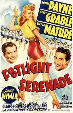 Footlight Serenade poster