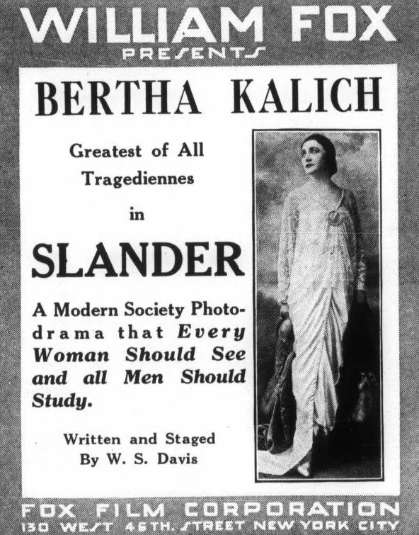 Slander poster