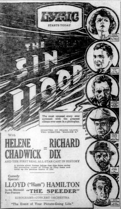 The Sin Flood poster
