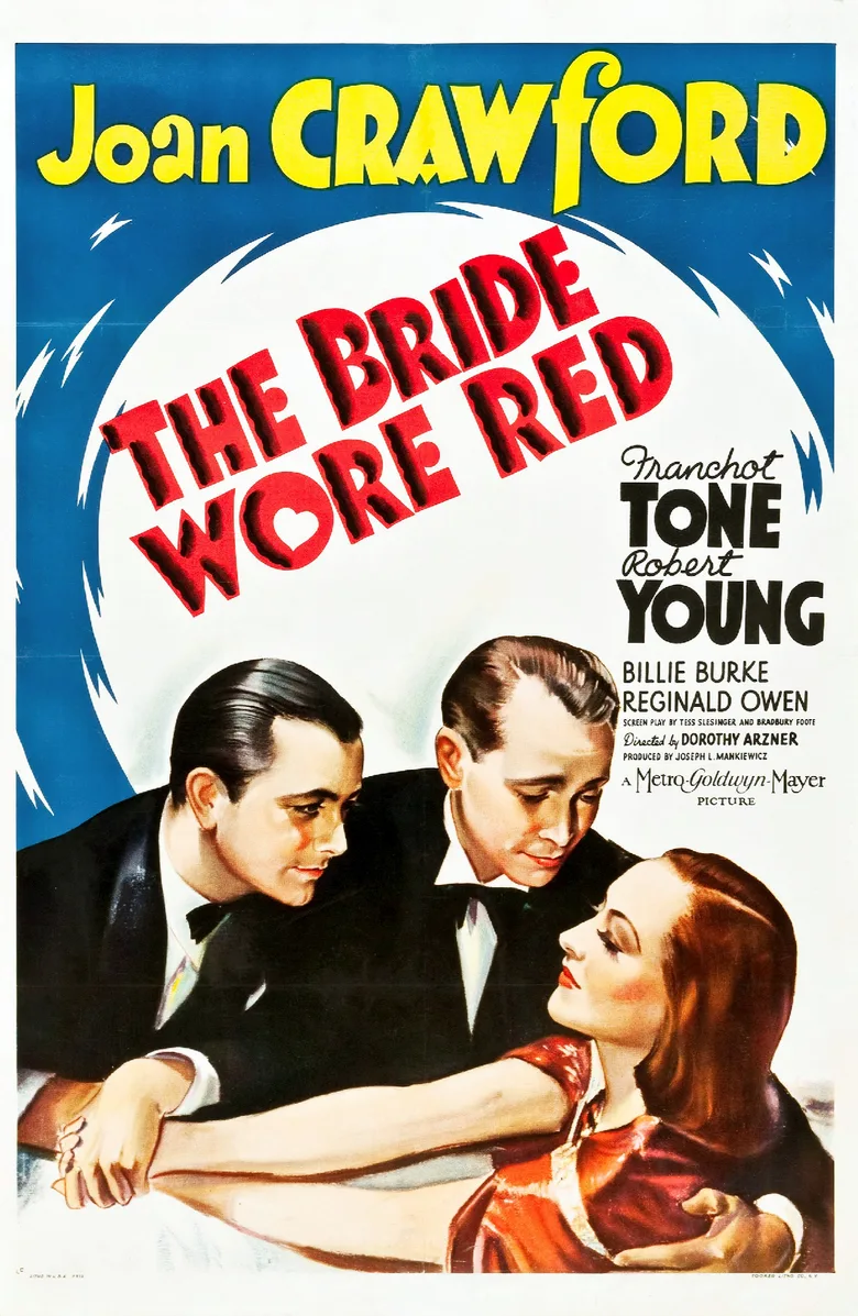 The Bride Wore Red poster
