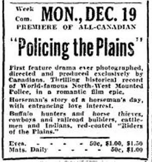 Policing the Plains poster