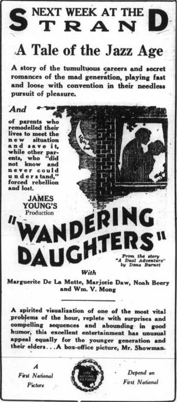 Wandering Daughters poster