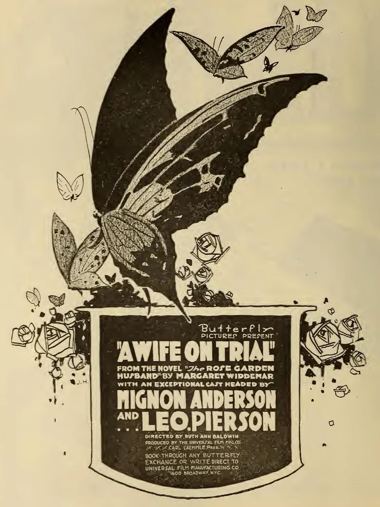 A Wife on Trial poster