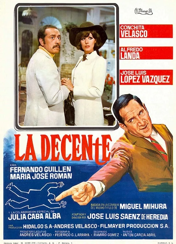 La decente poster