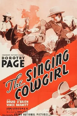 The Singing Cowgirl poster