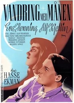 Vandring med månen poster