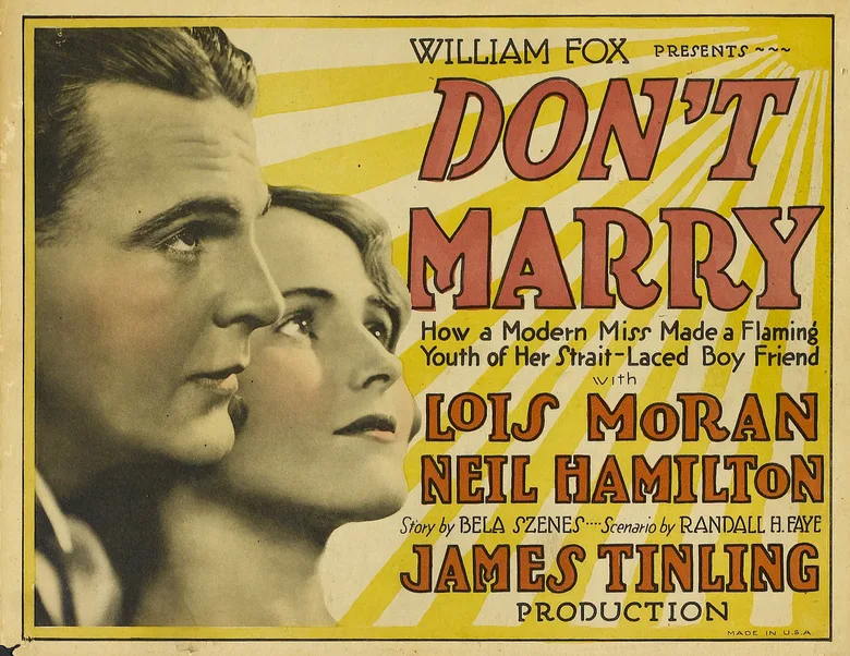 Don't Marry poster