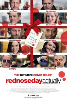 Red Nose Day Actually poster
