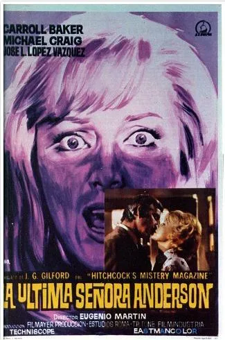 La última señora Anderson poster