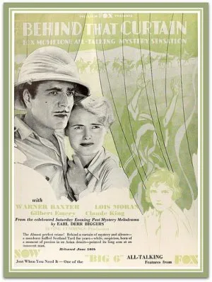 Behind That Curtain poster