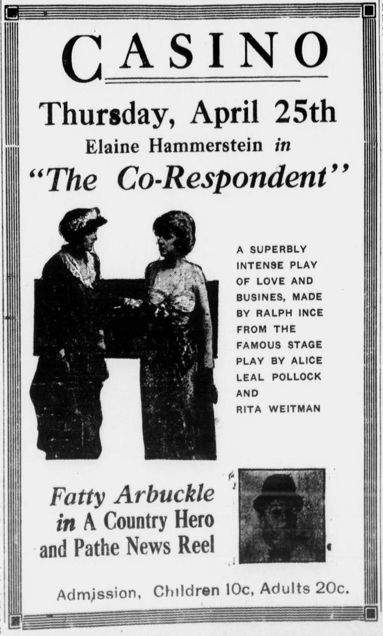 The Co-Respondent poster