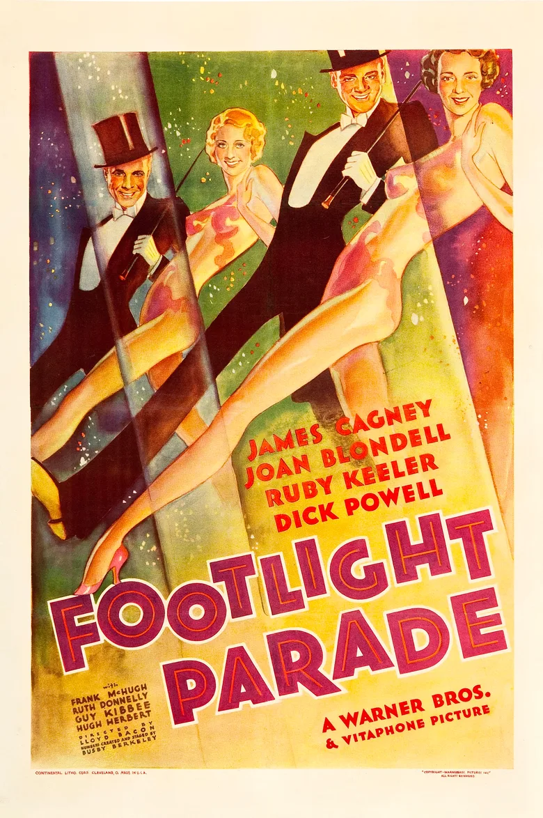 Footlight Parade poster