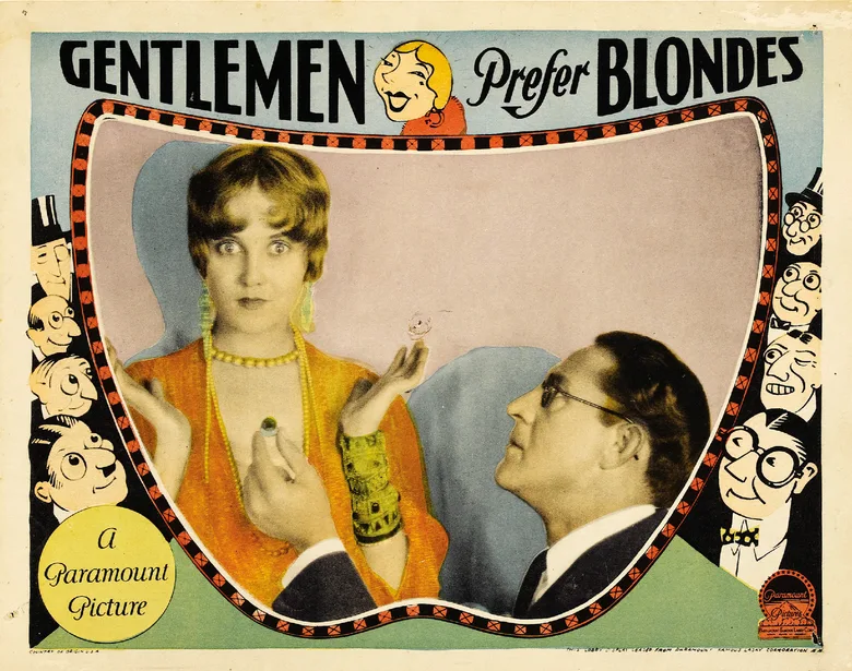 Gentlemen Prefer Blondes poster