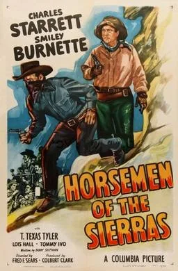 Horsemen of the Sierras poster