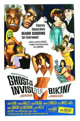 The Ghost in the Invisible Bikini poster