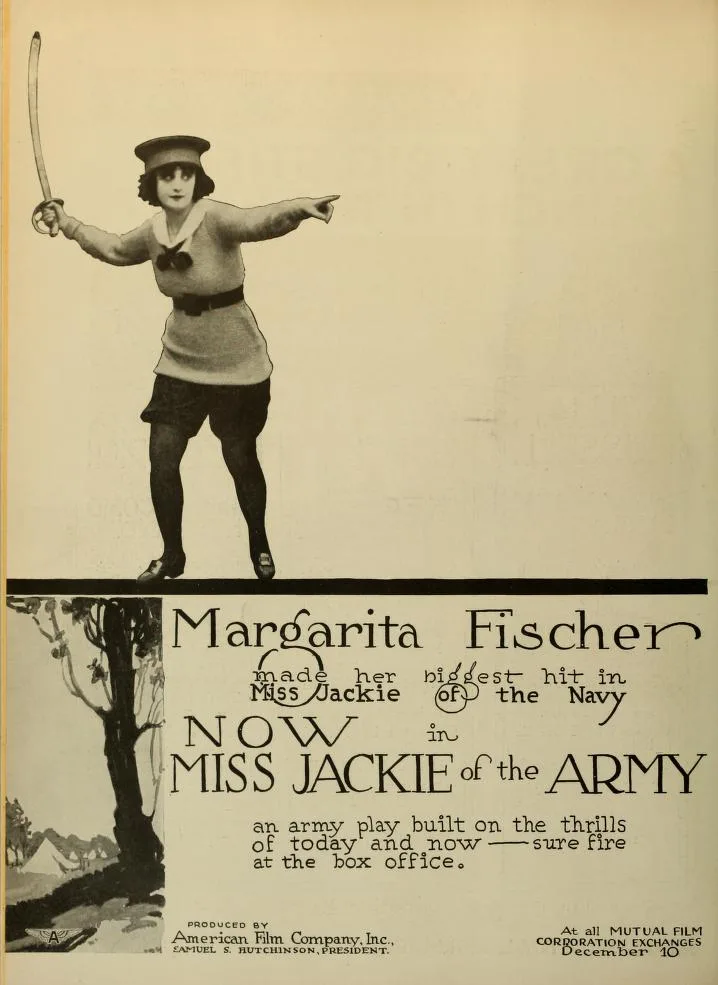 Miss Jackie of the Army poster