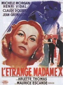 The Strange Madame X poster