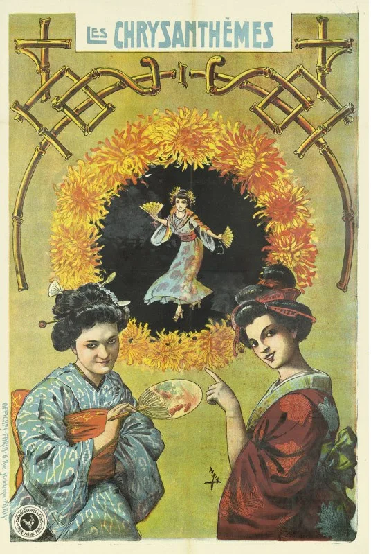 Chrysanthemums poster