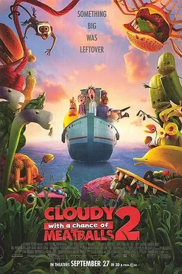 Cloudy with a Chance of Meatballs 2 poster