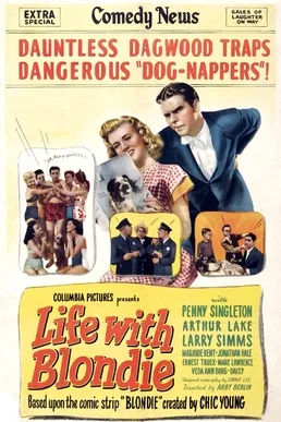 Life with Blondie poster