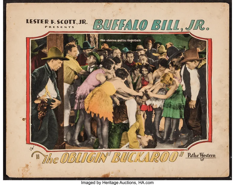 The Obligin' Buckaroo poster