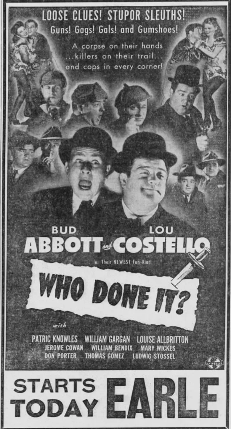Who Done It? poster