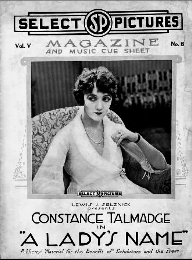 A Lady's Name poster