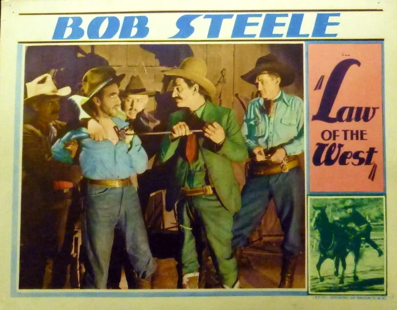 Law of the West poster