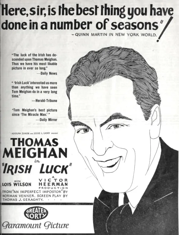 Irish Luck poster