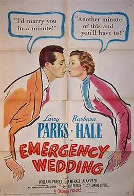 Emergency Wedding poster