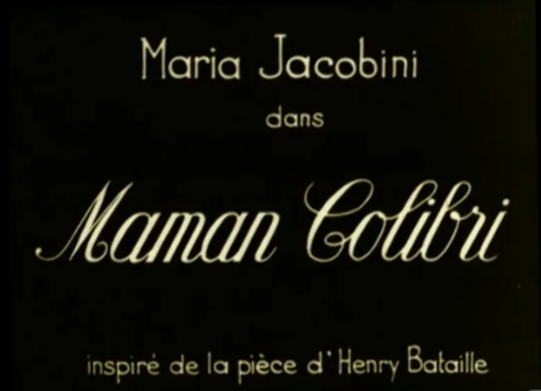 Maman Colibri poster