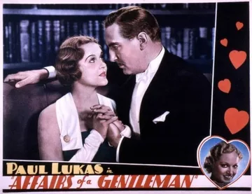 Affairs of a Gentleman poster