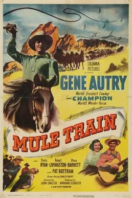 Mule Train poster
