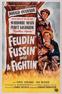Feudin', Fussin', and a Fightin poster