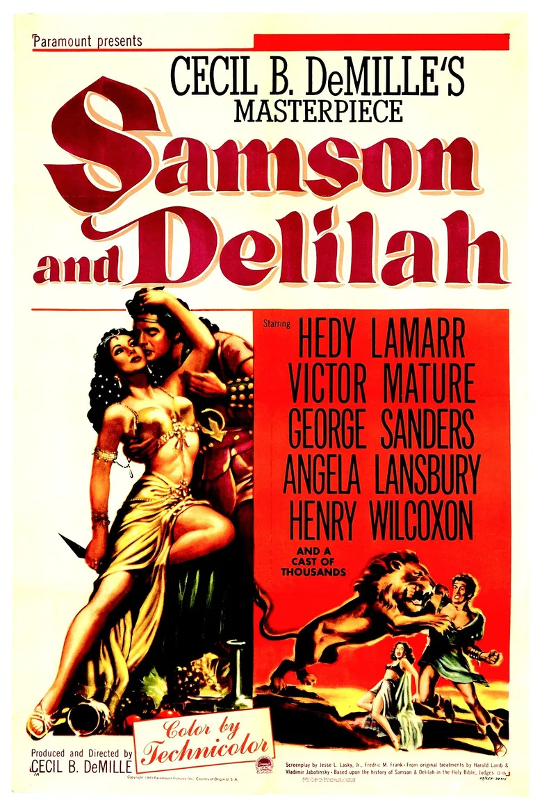 Samson and Delilah poster