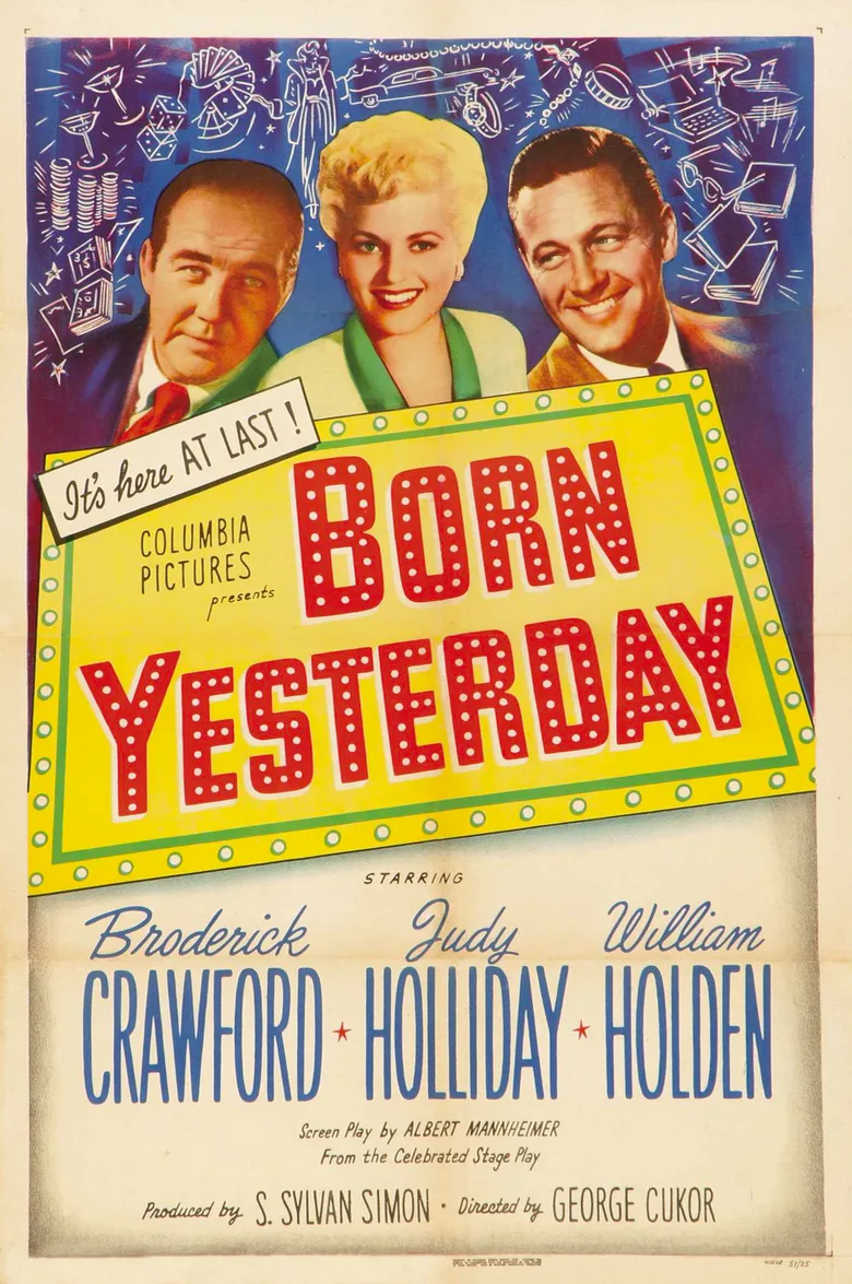 Born Yesterday poster