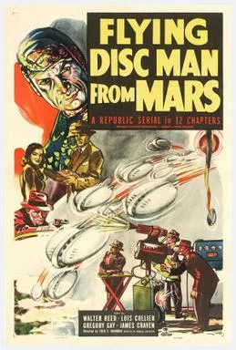 Flying Disc Man from Mars poster