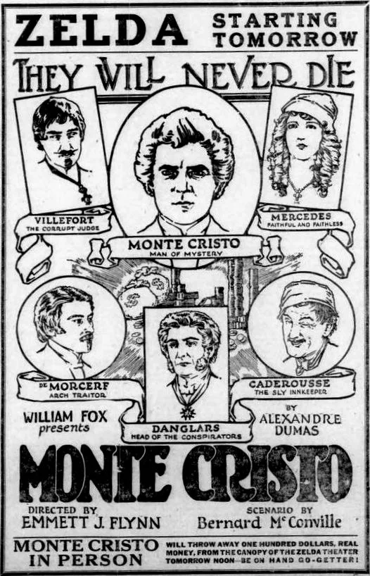 Monte Cristo poster