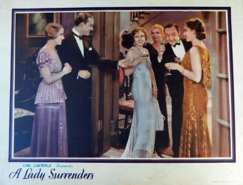 A Lady Surrenders poster