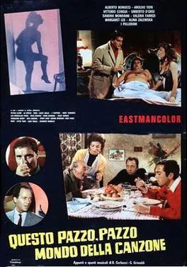 Questo pazzo, pazzo mondo della canzone poster