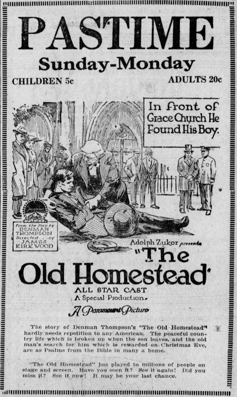 The Old Homestead poster