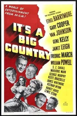 It's a Big Country poster