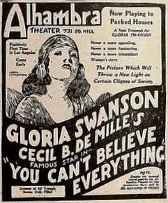 You Can't Believe Everything poster