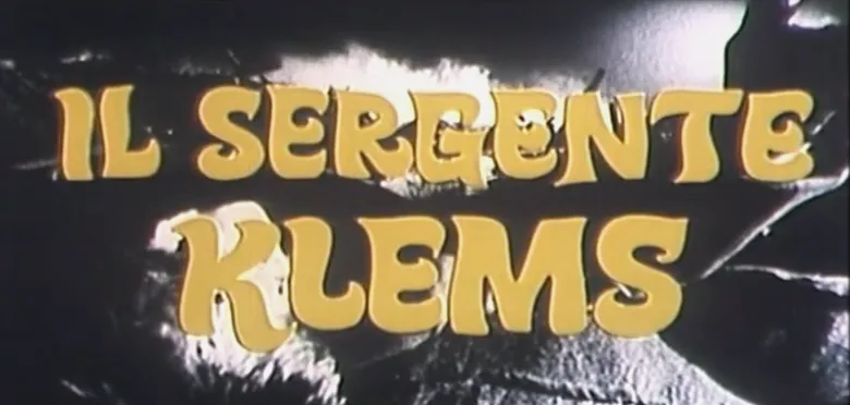 Sergeant Klems poster