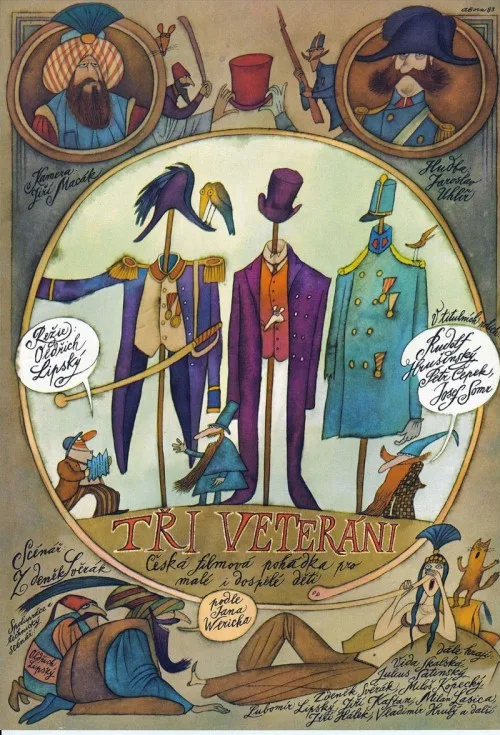Tri veteráni poster