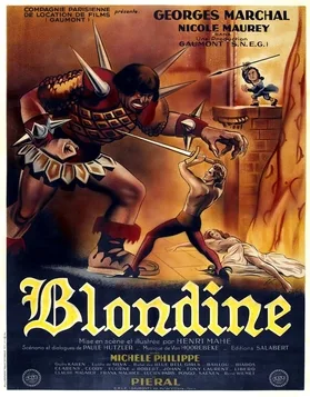 Blondine poster