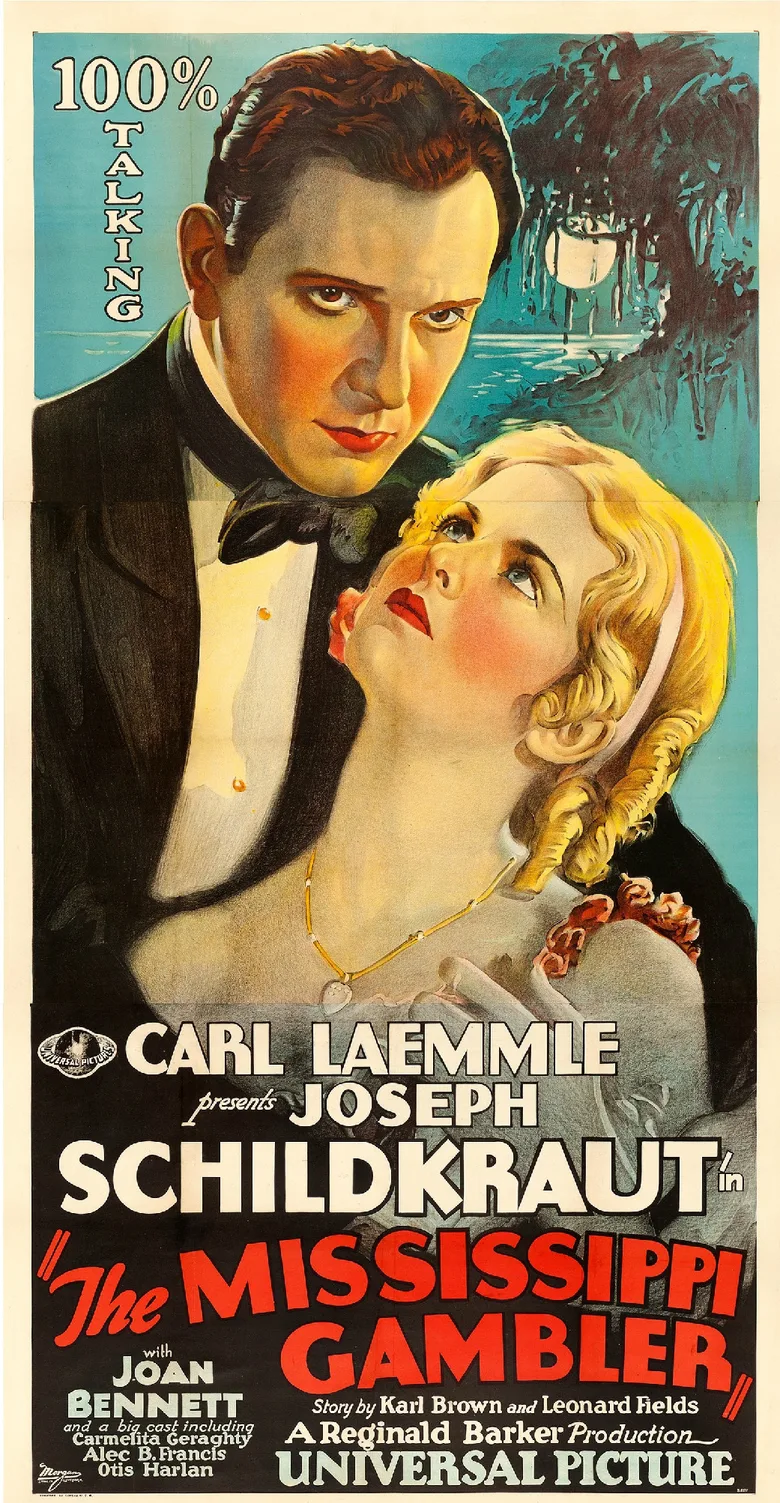 The Mississippi Gambler poster