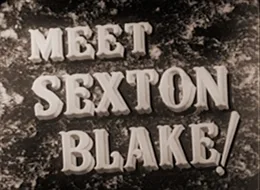 Meet Sexton Blake poster